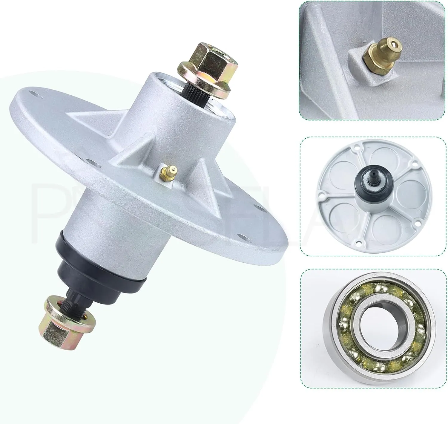 1001200MA Spindle Assembly Pre-Greased Replaces Murray 1001200 Spindle Assembly, Murray 40 inch Mower Spindle 1001194, 7601127MA 1001194MA 721447 690488MA for Murray 38" 40" 42" 46" Tractors