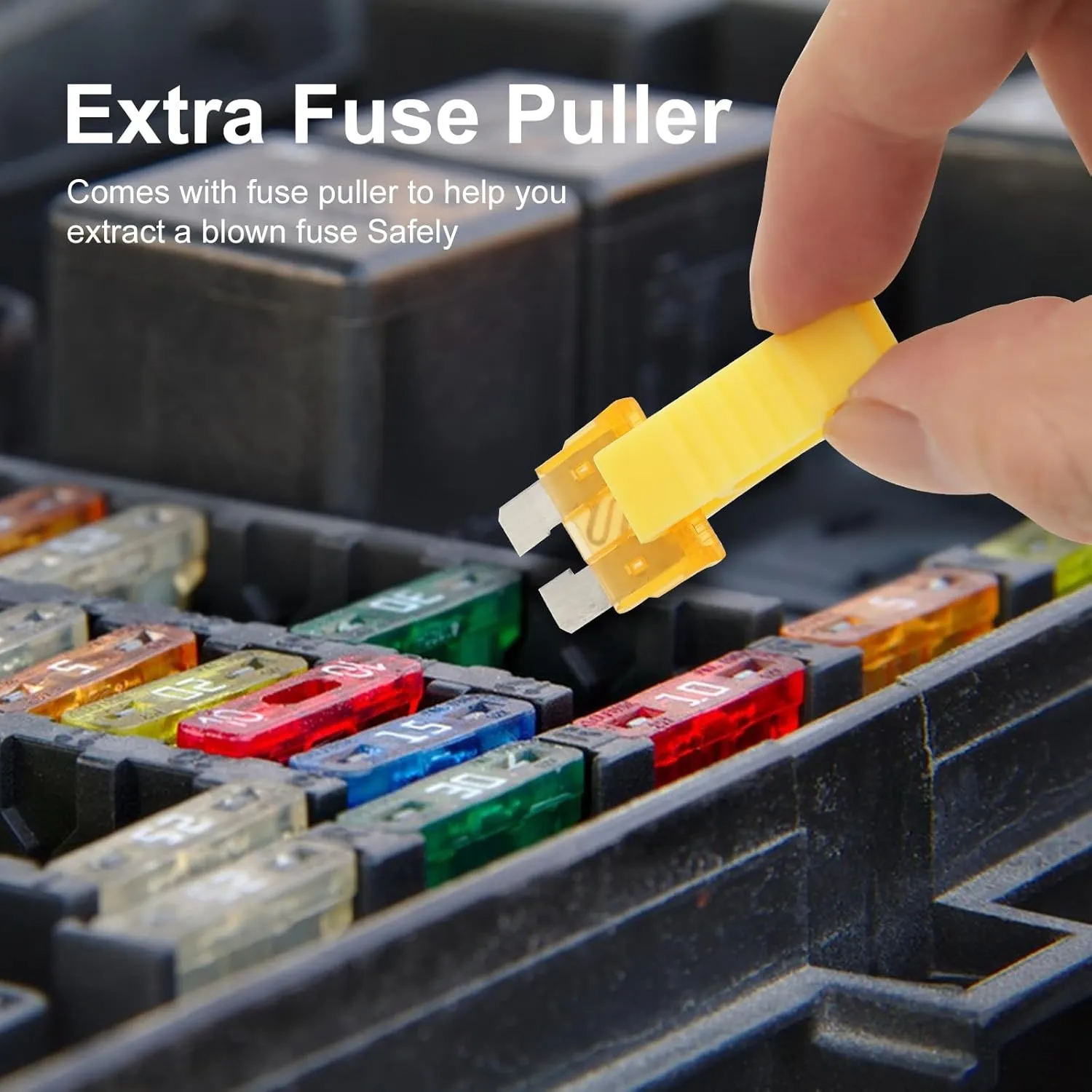 1200pcs Car Fuses Assortment Kit, 520PCS Standard Fuse Kit & 680PCS Small Size Fuses   1 Puller for Auto/RV/Truck/Motorcycle/Yacht (2A 3A 5A 7.5A 10A 15A 20A 25A 30A 35A 35A 40A)
