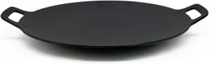 13-Inch Korean BBQ Grill Pan, Cast Iron Griddle for Indoor and Outdoor Stovetop Use