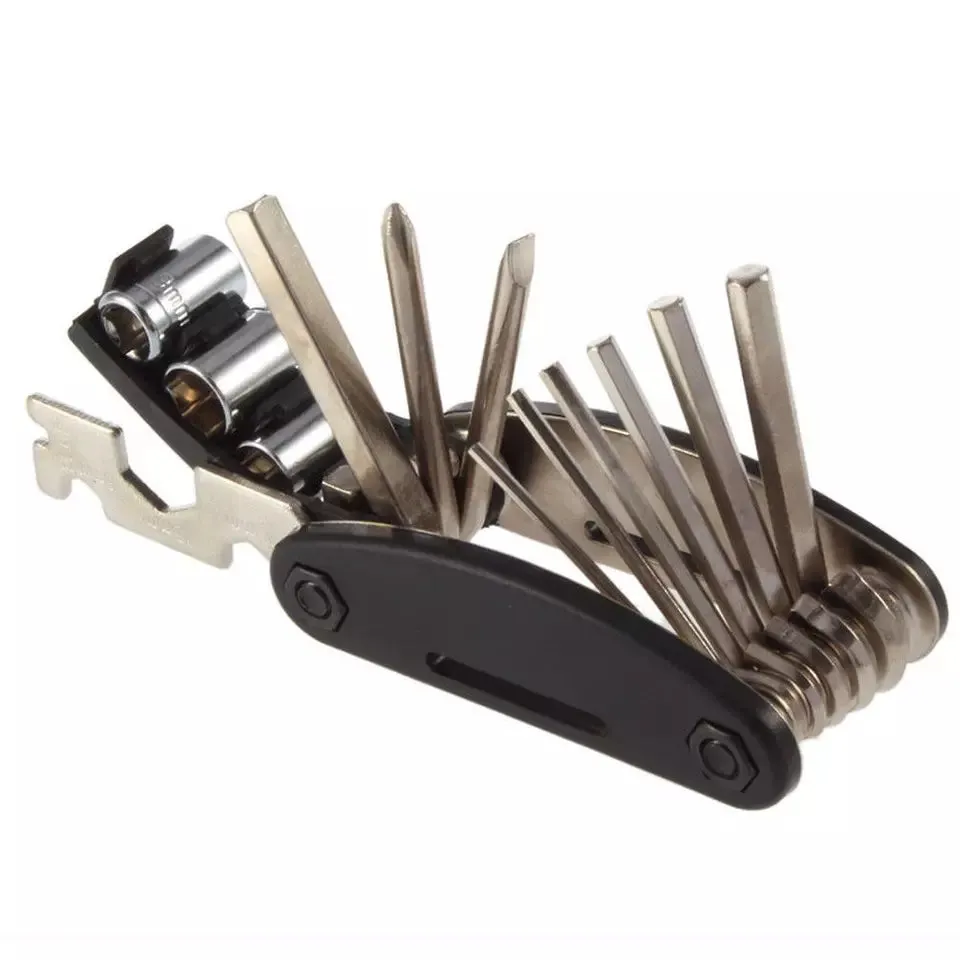 15 in 1 Bicycle Multi Repair Tool Set Kit