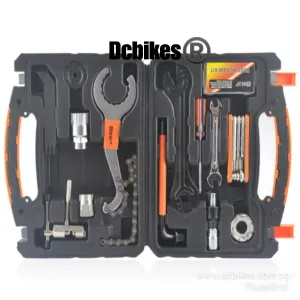 15 in 1 Multifunction Bike Mechanic Home Maintenance Bicycle Repair Multi Tool Box Kit
