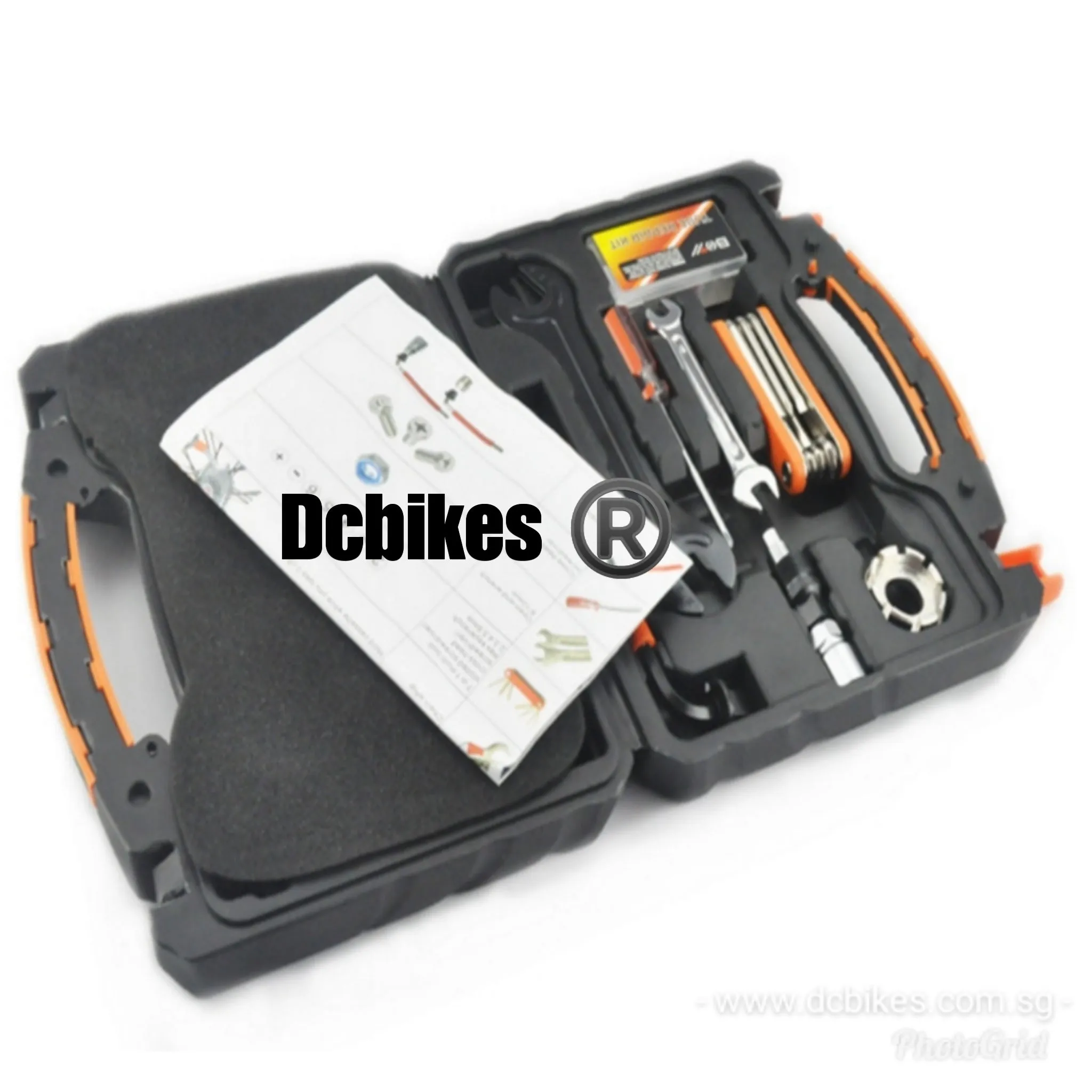 15 in 1 Multifunction Bike Mechanic Home Maintenance Bicycle Repair Multi Tool Box Kit