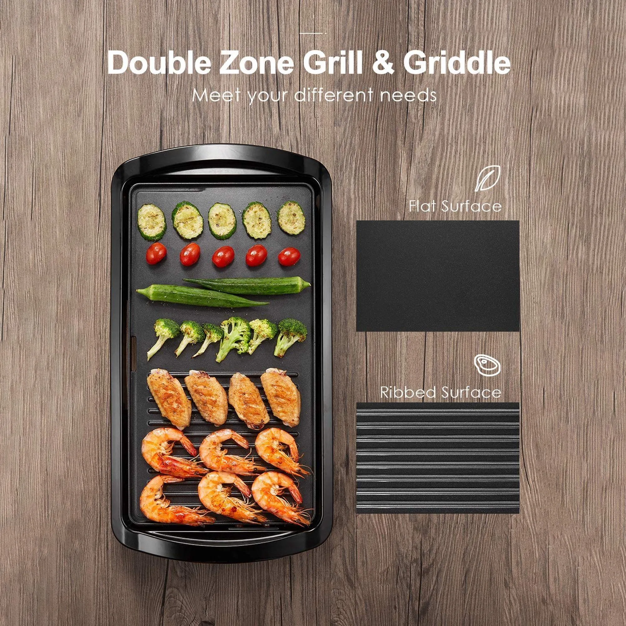 20-Inch Nonstick Electric Griddle