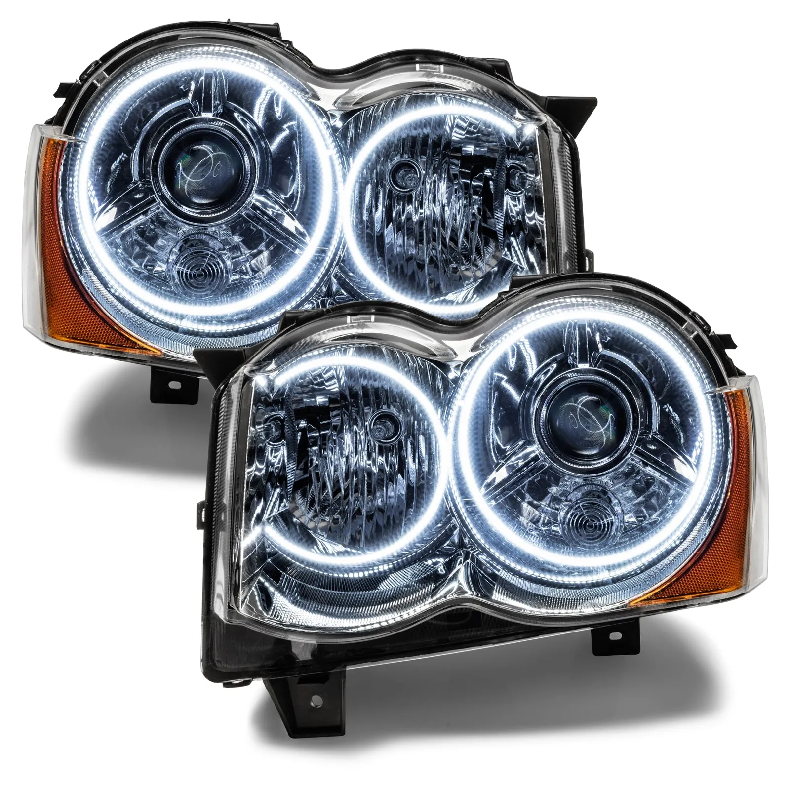 2008-2010 Jeep Grand Cherokee Pre-Assembled Headlights - HID