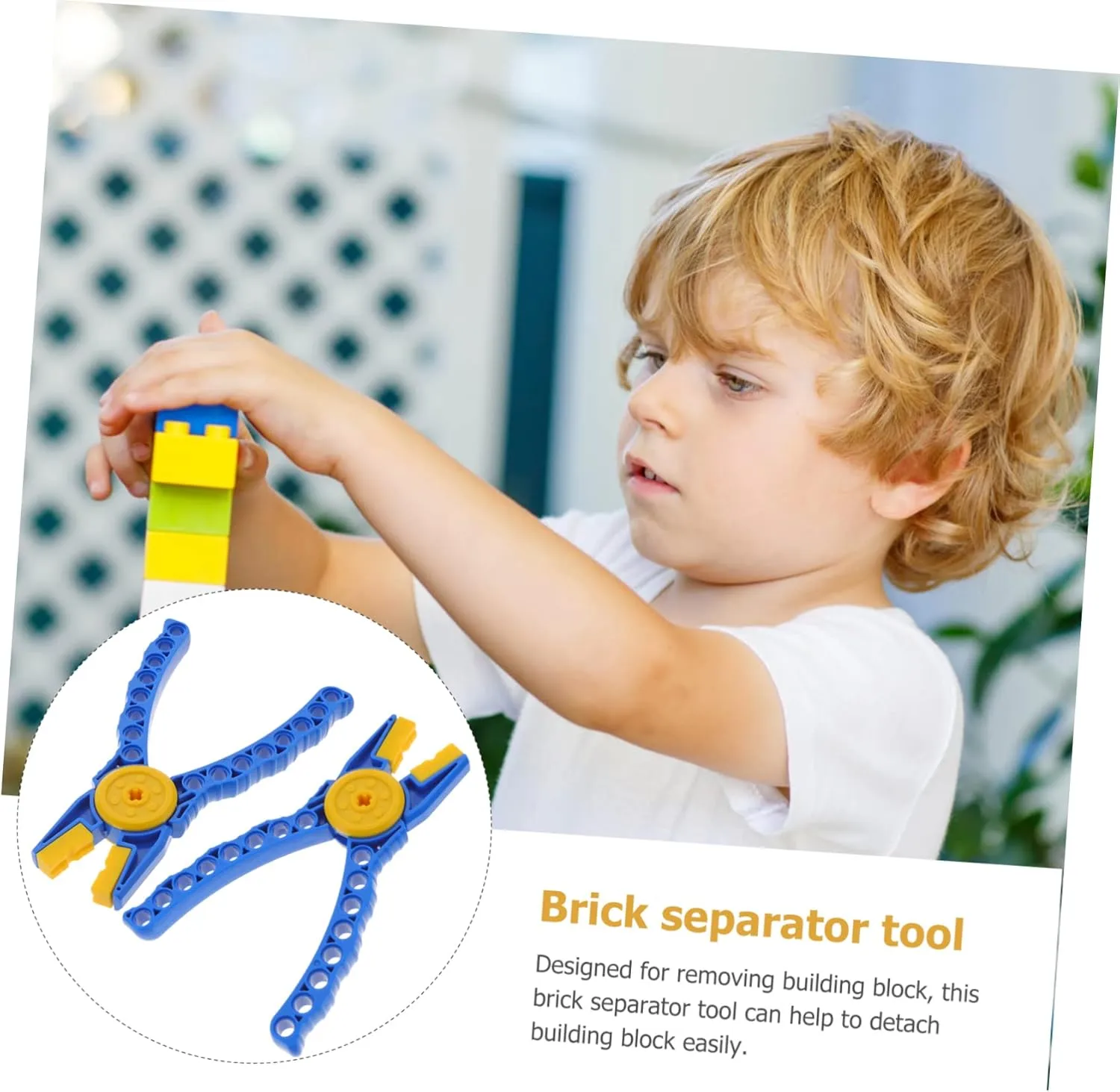 2pcs Building Block Remover Separator for Brick Block Pliers Toys Building Block kit Axel Separator Tool Brick Separator Tool Toys Building Brick Part abs Multifunction Child
