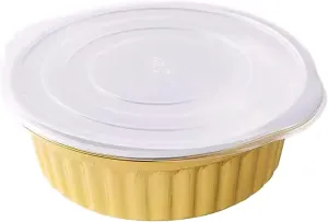 3/6 pcs Aluminum Foil Pans with Lids, Camping Pan, Disposable Camping Pot for Outdoor Cooking, Meal Prep, Oven, Freezer and Microwave