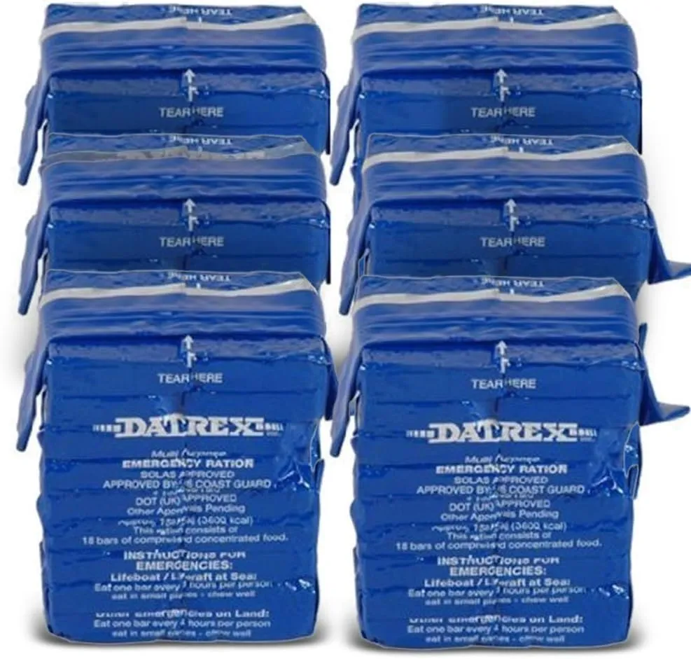 3600 Calorie Emergency Food Bar for Survival Kits, Disaster Preparedness, Survival Gear, Survival Supplies, Schools Supplies, Disaster Kit 25.4 oz. (6 Pack)
