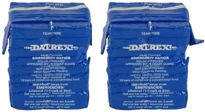 3600 Calorie Emergency Food Bar for Survival Kits, Disaster Preparedness, Survival Gear, Survival Supplies, Schools Supplies, Disaster Kit (25.4 oz. - Pack of 2)