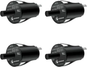 4-Pack Hopper Lid/Door Switch Replacement for Char-Griller Grill Compatible with Char-Griller Gravity Fed 980 Charcoal Grill