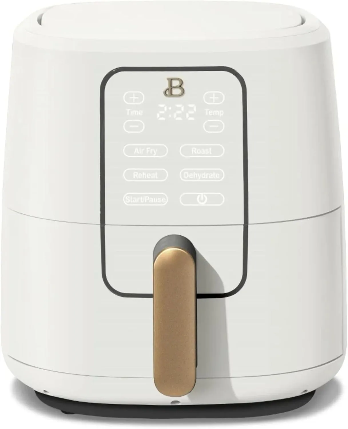 6-Quart Air Fryer with TurboCrisp Technology by Drew Barrymore – Touch-Activated Display Large 5lb Capacity, Adjustable Temperature, Air Fry, Roast, Reheat & Dehydrate