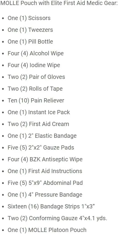 64 Piece Small Survival First Aid Kit for Home, Work, or Outdoors - Hiking, Camping, Backpacking, Climbing, Cycling, or Car (Coyote)