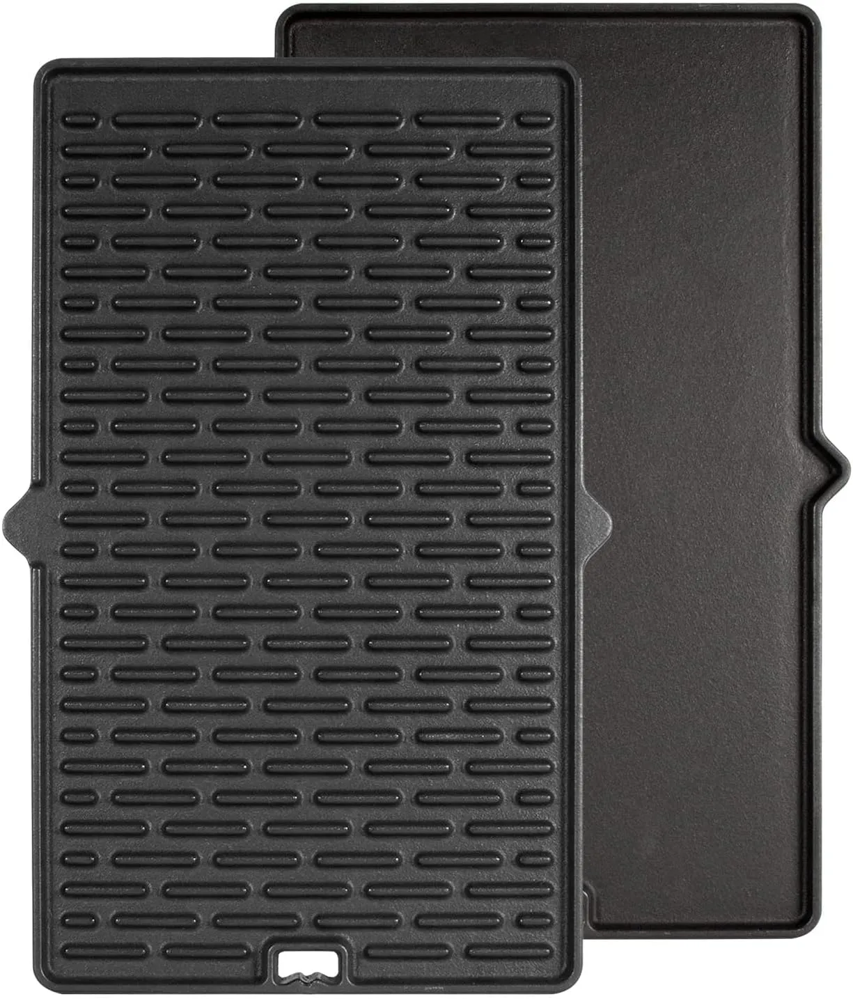 7404 Cast Iron Griddle for Weber Summit 400/600 Series Gas Grill Summit E670 E450 S470 E450, Reversible Grill Griddle Insert Accessories for Weber Summit Silver Gold Platinum, Black