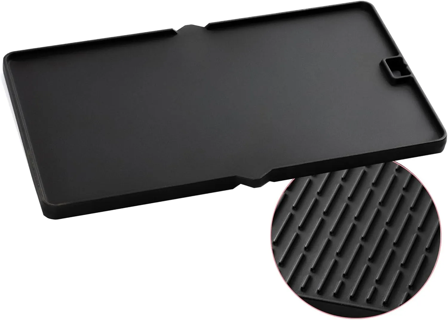 7404 Griddle Replacement Parts for Weber Summit 400 600 Series Cast Iron Reversible Grill Griddle Pan S-470 S-670 E-470 E-670 E-420 E-450 Summit Gold A/B/D A6/B6/C4/D4/D6 Flat Top Griddle Insert