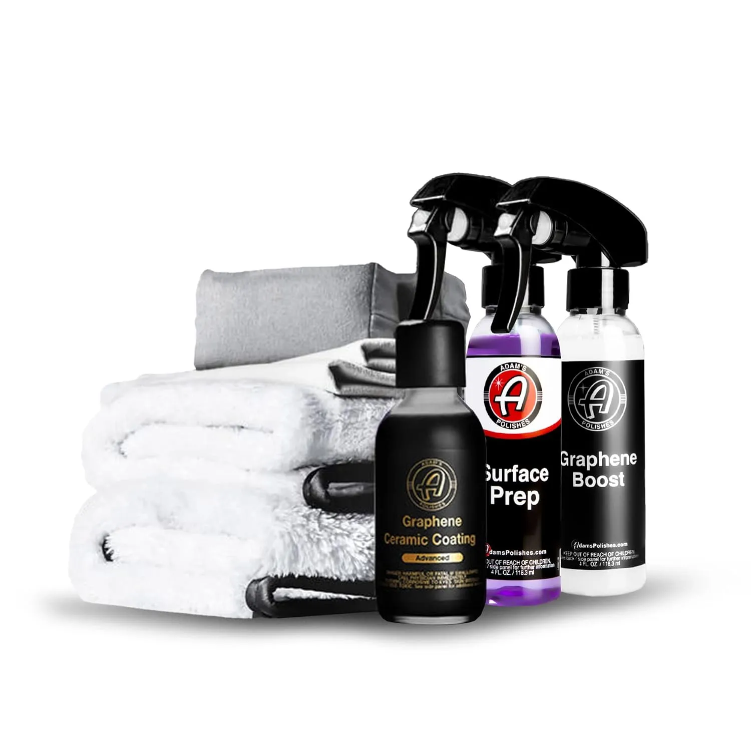 Adam's Advanced Graphene Ceramic Coating (Standard Kit) - 10H Graphene Coating for Auto Detailing, 9  Years of Car Protection & Patented UV Technology