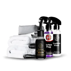 Adam's Advanced Graphene Ceramic Coating (Standard Kit) - 10H Graphene Coating for Auto Detailing, 9  Years of Car Protection & Patented UV Technology