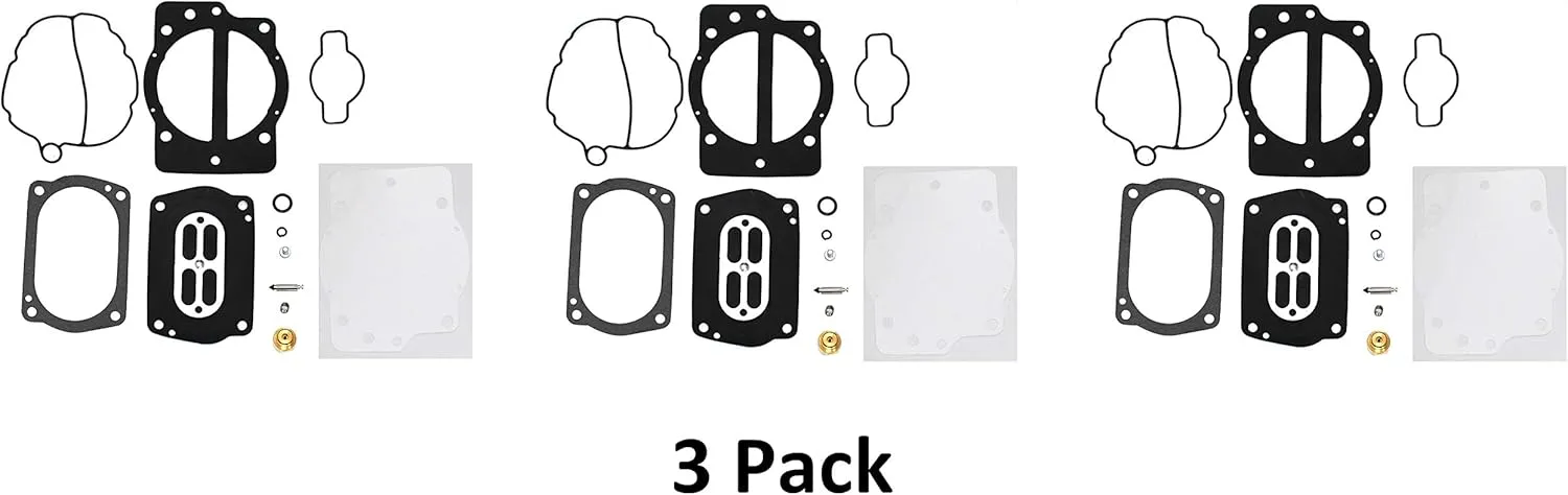 Aftermarket CDKCV Carb Rebuild Kit Compatible with Keihin Carburetors for Kawasaki 99-06 900 STX… (3)
