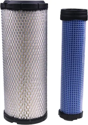 Air Filter Kit 6672468 6672467 Compatible With Bobcat 325 328 329 425 428 E26 E32 E34 E35 463 553 S70
