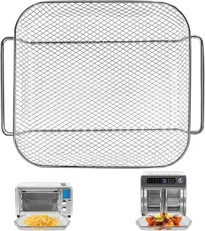Air Fryer Replacement Parts for Emeril Lagasse Everyday 360 26 QT Extra Large Air Fryer, 12.5''×10'' Steel Air Fryer Accessories Wire Rack