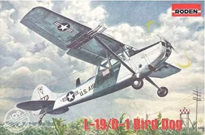 Aircraft Cessna L-19/O-1 - Bird Dog 1/48 Scale Model Roden 409