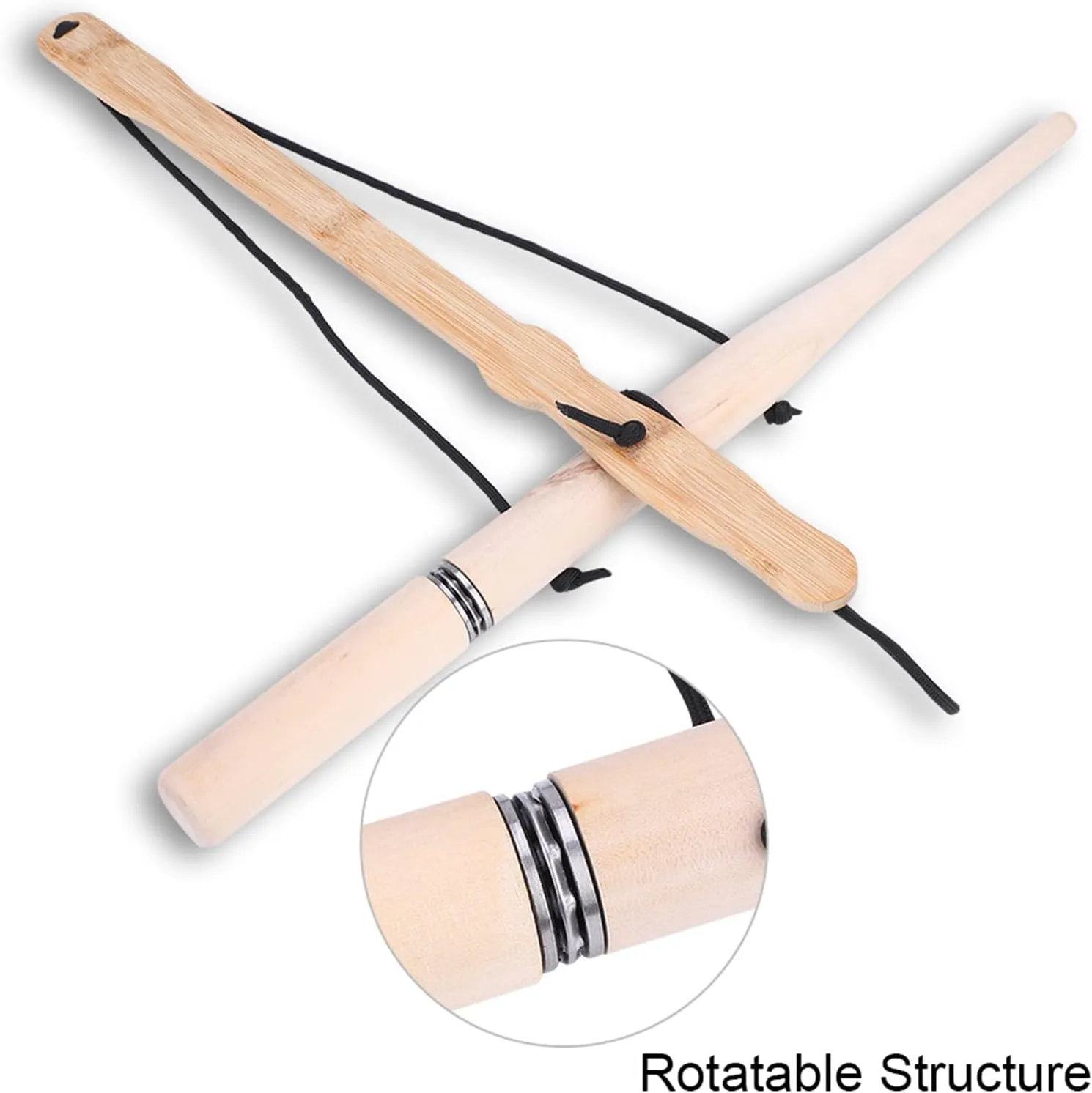 Alomejor Survival Wood Drilling Fire Making Tool, Long Service Life, Handle, Easy to Use for Hiking and Exploring