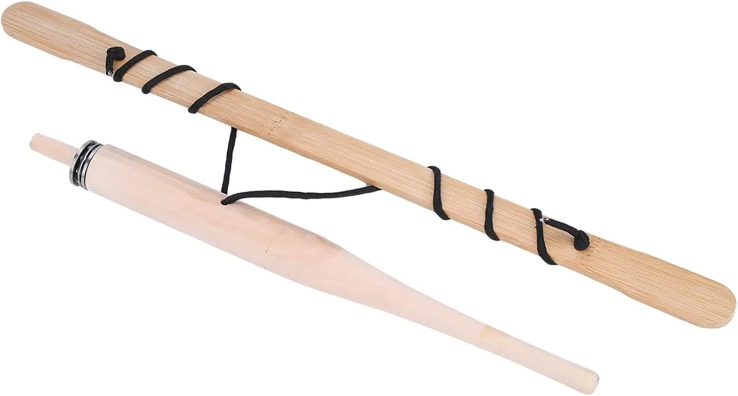 Alomejor Survival Wood Drilling Fire Making Tool, Long Service Life, Handle, Easy to Use for Hiking and Exploring