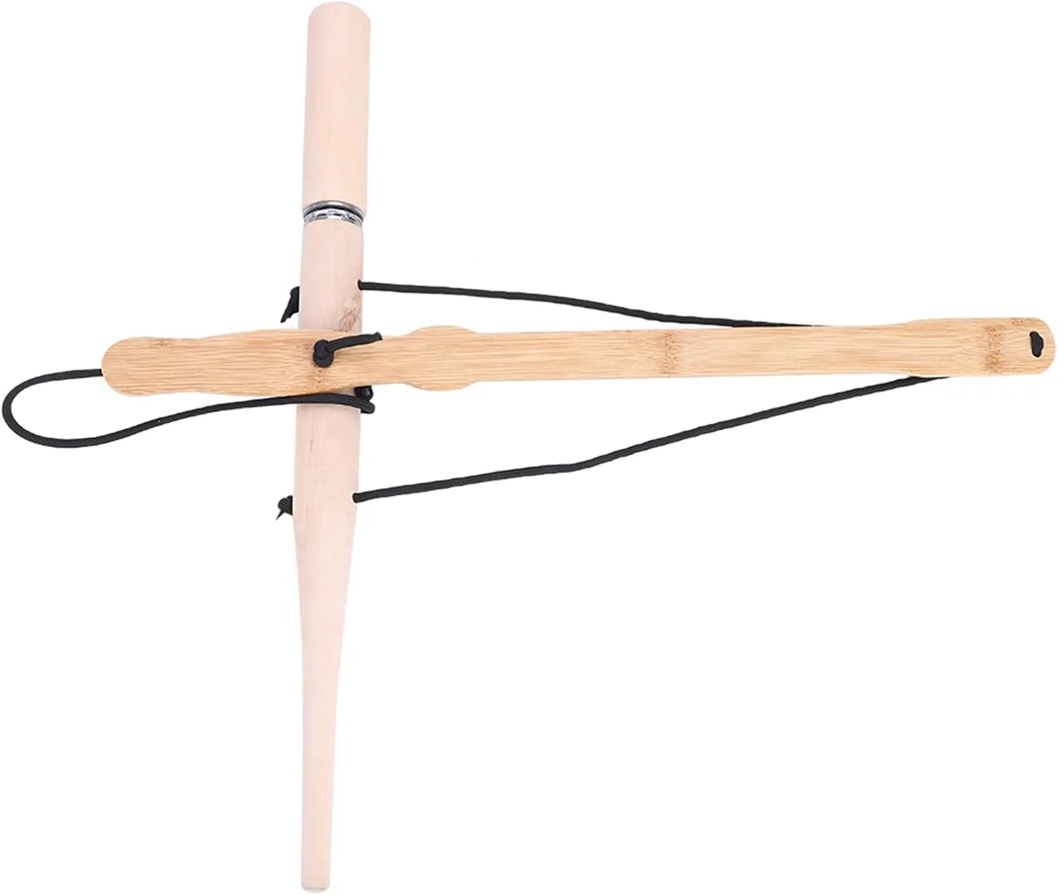 Alomejor Survival Wood Drilling Fire Making Tool, Long Service Life, Handle, Easy to Use for Hiking and Exploring