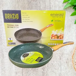 AM3907 Delizio Green Granite Coating Fry Pan 26Cm