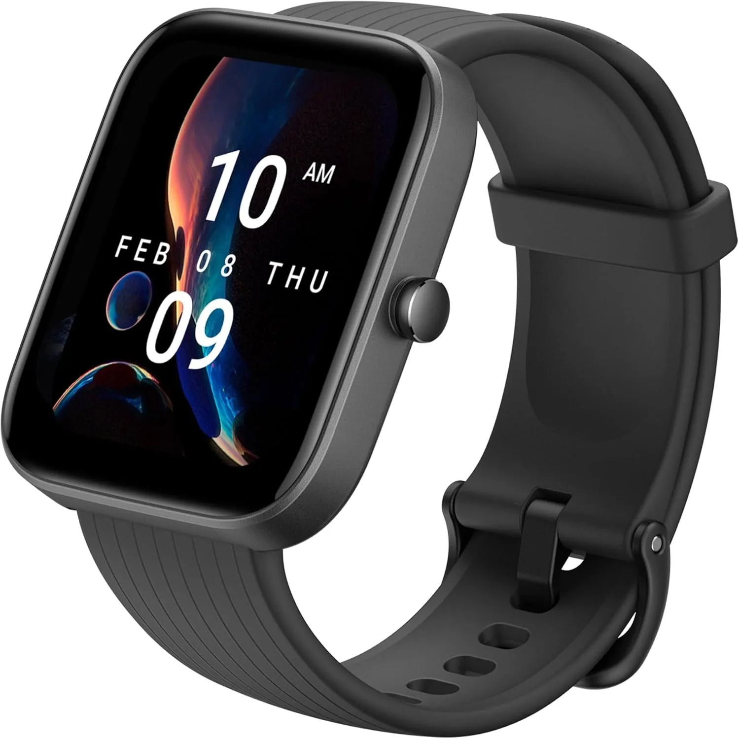 Amazfit Bip 3 Pro Smart Watch for Men, GPS, 14-Day Battery Life, Activity Fitness Tracker with 60  Sports Modes, Water Resistant, Sleep & Heart Rate Monitor, for Android Phone & iPhone, Black