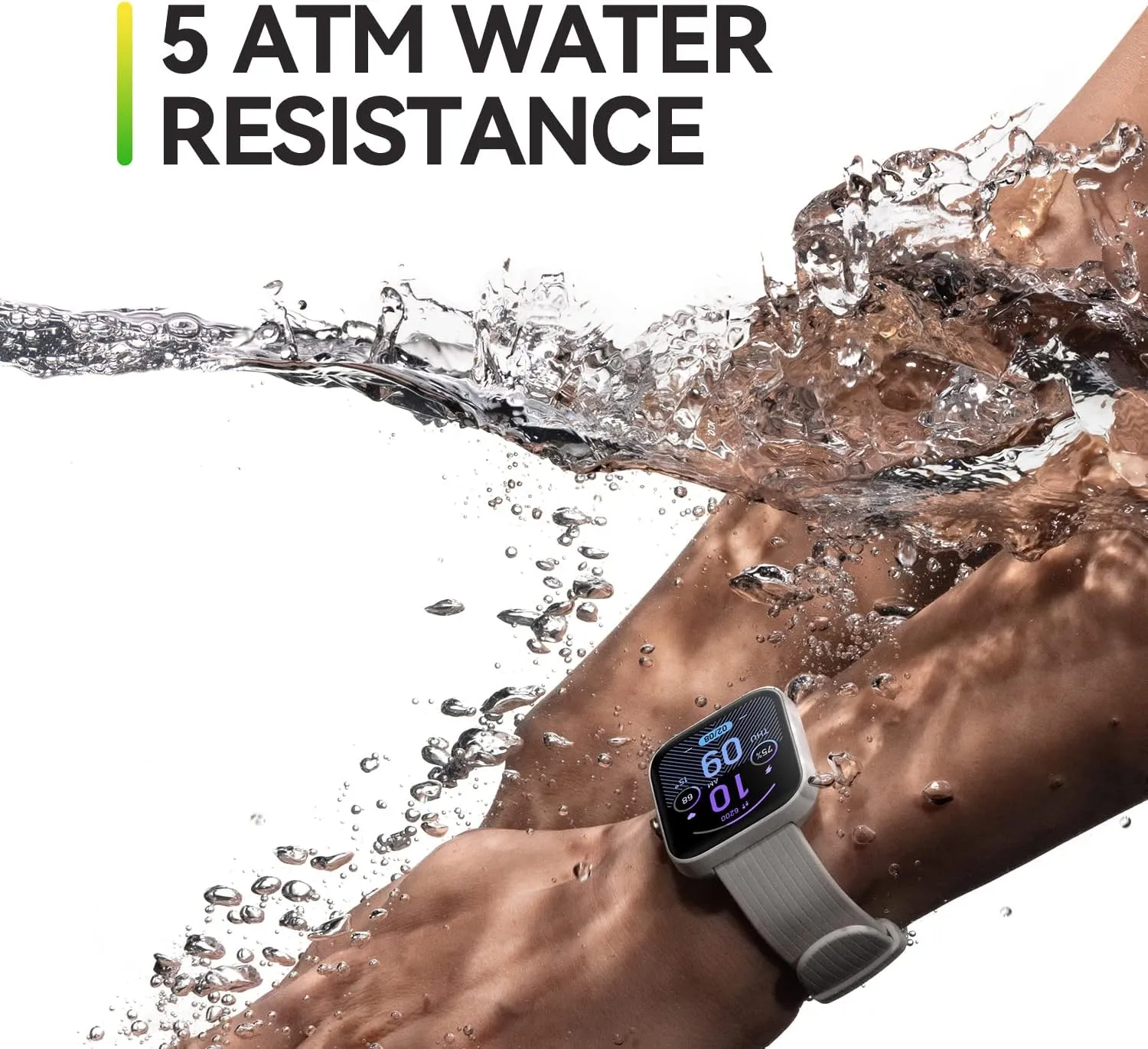 Amazfit Bip 3 Pro Smart Watch for Men, GPS, 14-Day Battery Life, Activity Fitness Tracker with 60  Sports Modes, Water Resistant, Sleep & Heart Rate Monitor, for Android Phone & iPhone, Black