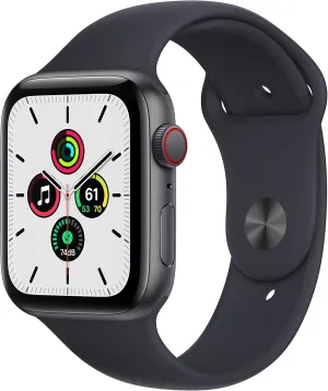 Apple Watch SE, 44mm, Cellular, Aluminum (Space Gray)