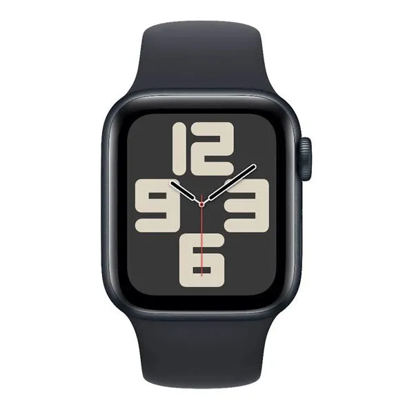 Apple Watch SE GPS 40mm Midnight Aluminium Case with Midnight Sport Band - M/L