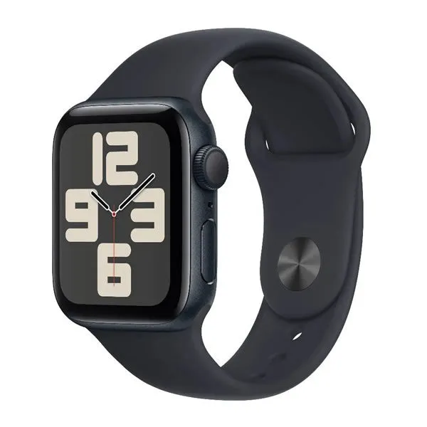 Apple Watch SE GPS 40mm Midnight Aluminium Case with Midnight Sport Band - M/L