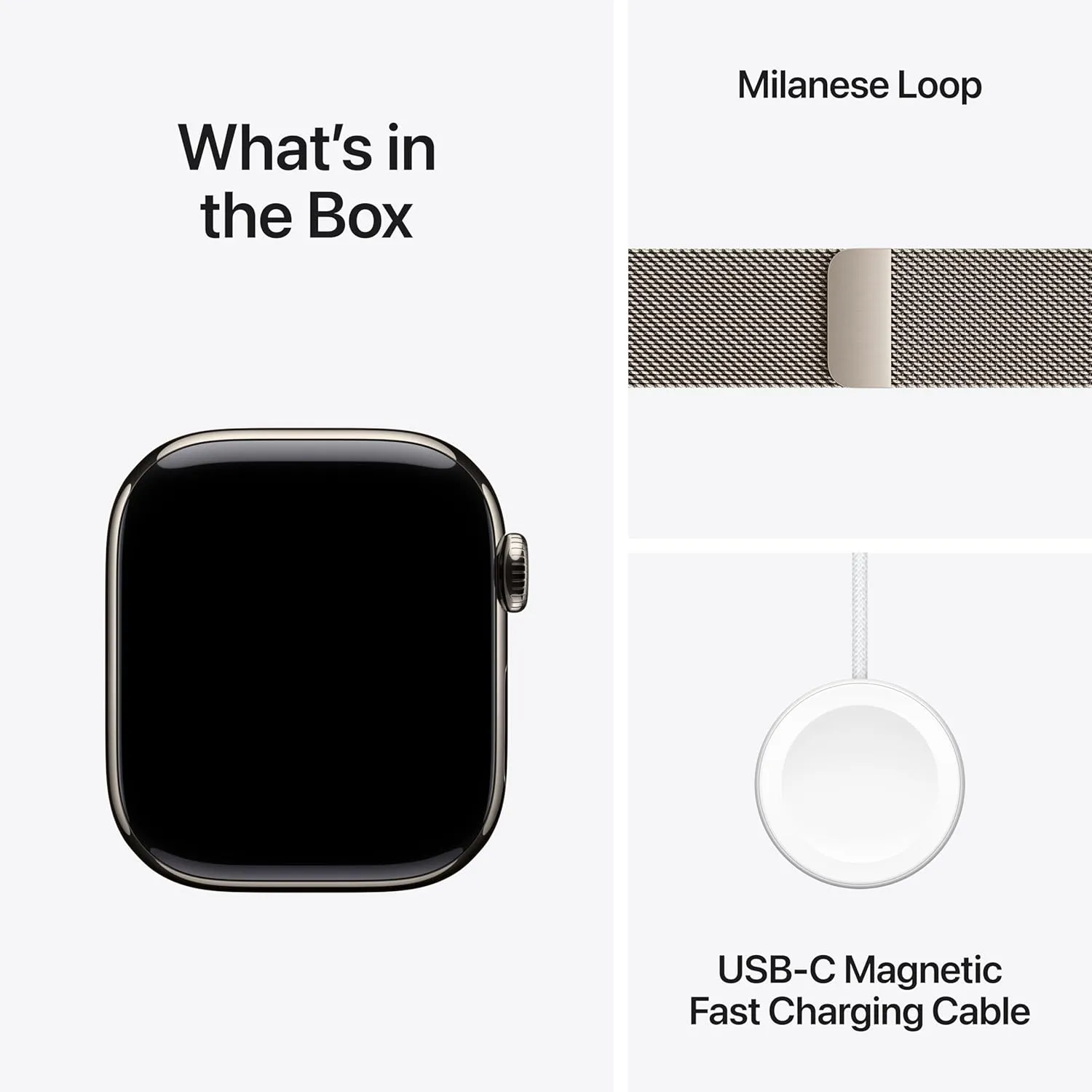 Apple Watch Series 10 [GPS   Cellular 42mm case] Smartwatch with Natural Titanium Case with Natural Milanese Loop. Fitness Tracker, ECG App, Always-On Retina Display, Carbon Neutral