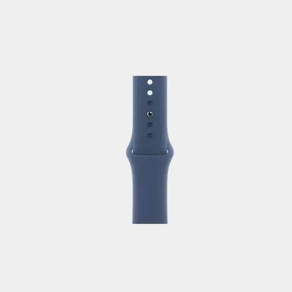 Apple Watch Series 10 GPS   Cellular 42mm Silver Aluminium Case with Denim Sport Band - M/L