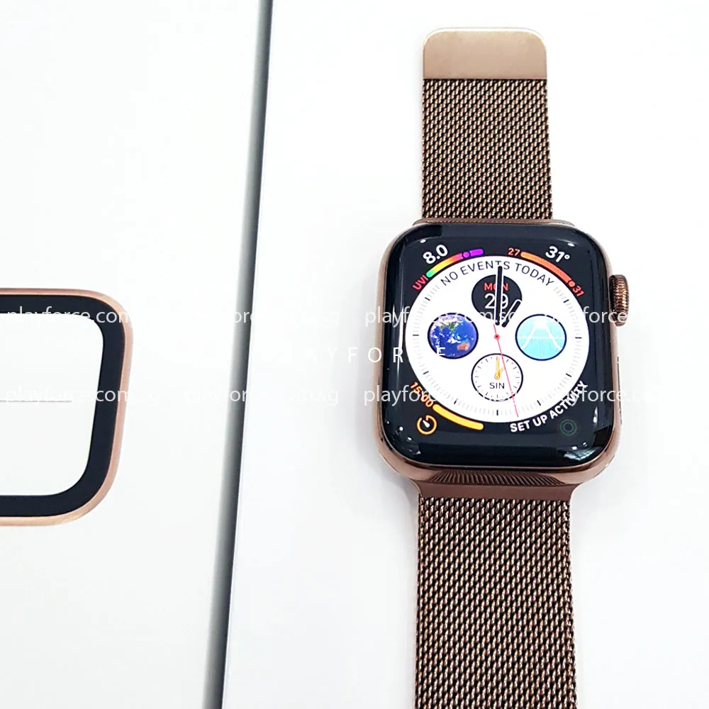 Apple Watch (Series 4, 40mm, Stainless Steel, Cellular)