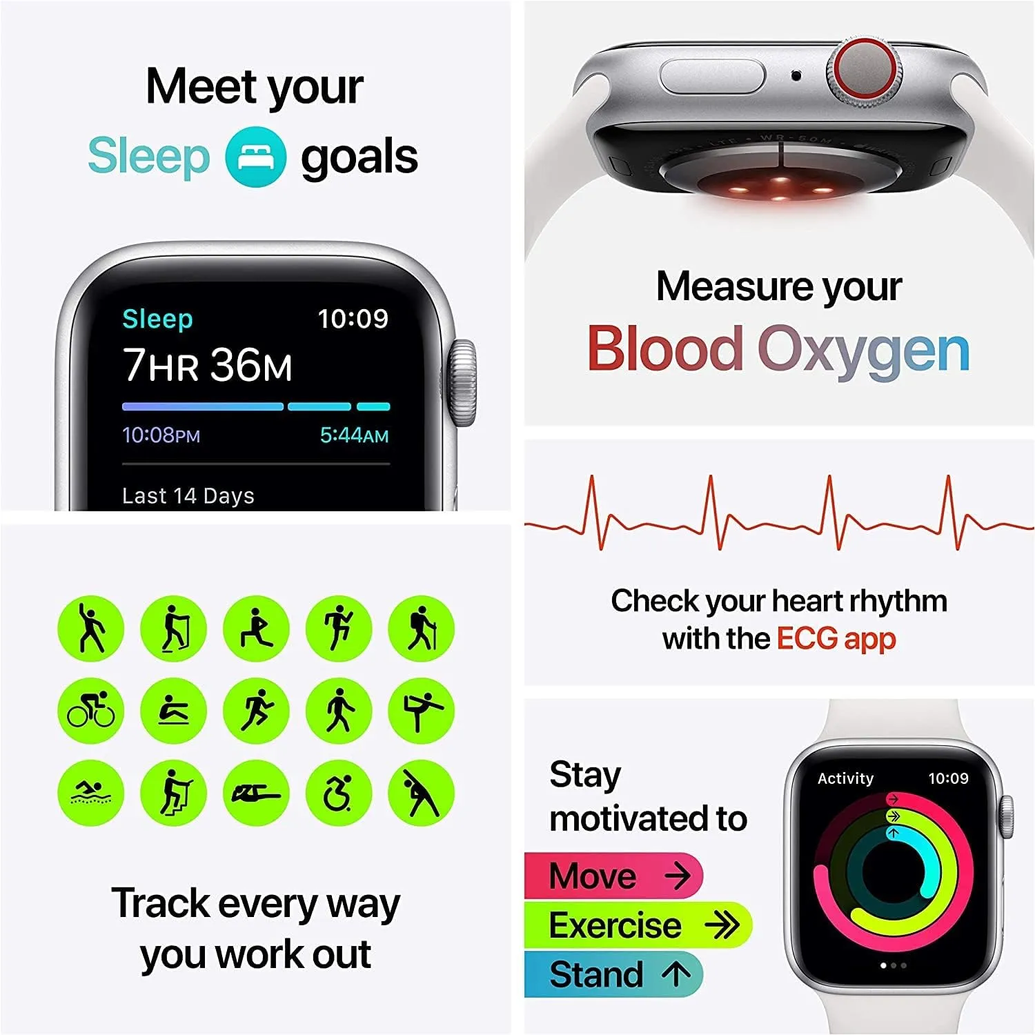 Apple Watch Series 6 (GPS   Cellular, 40mm) - Space Gray Aluminum Case with Black Sport Band (Renewed)