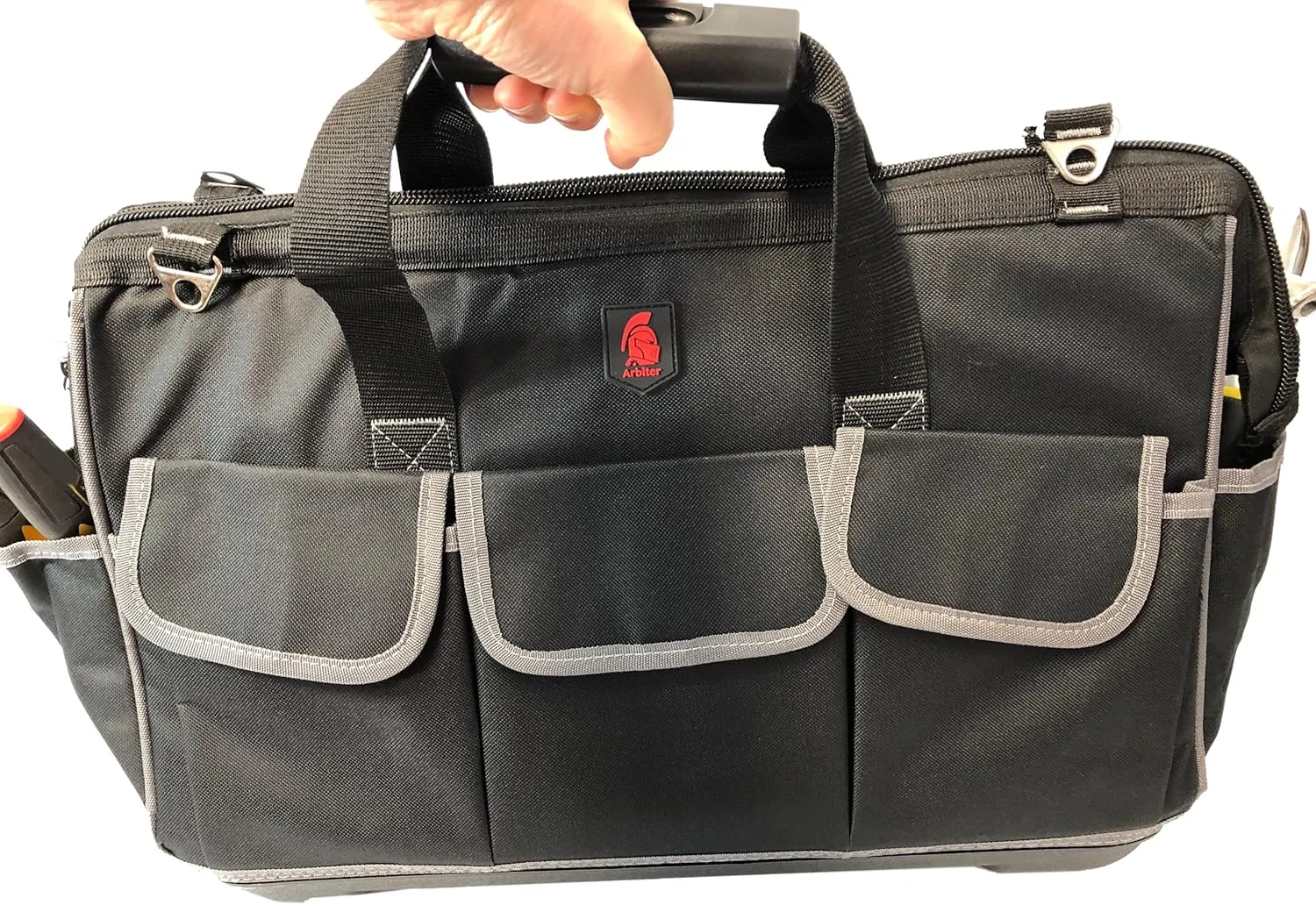 Arbiter Backflow Mako Soft Case 20 Inch Tool Bag with Plastic Bottom for Backflow Assembly Testers