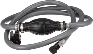 Attwood 93806ELP7 Fuel Line Kit — for Johnson and Evinrude Engines, 6 Feet Long, 3/8-In. Diameter, with Hose Fittings