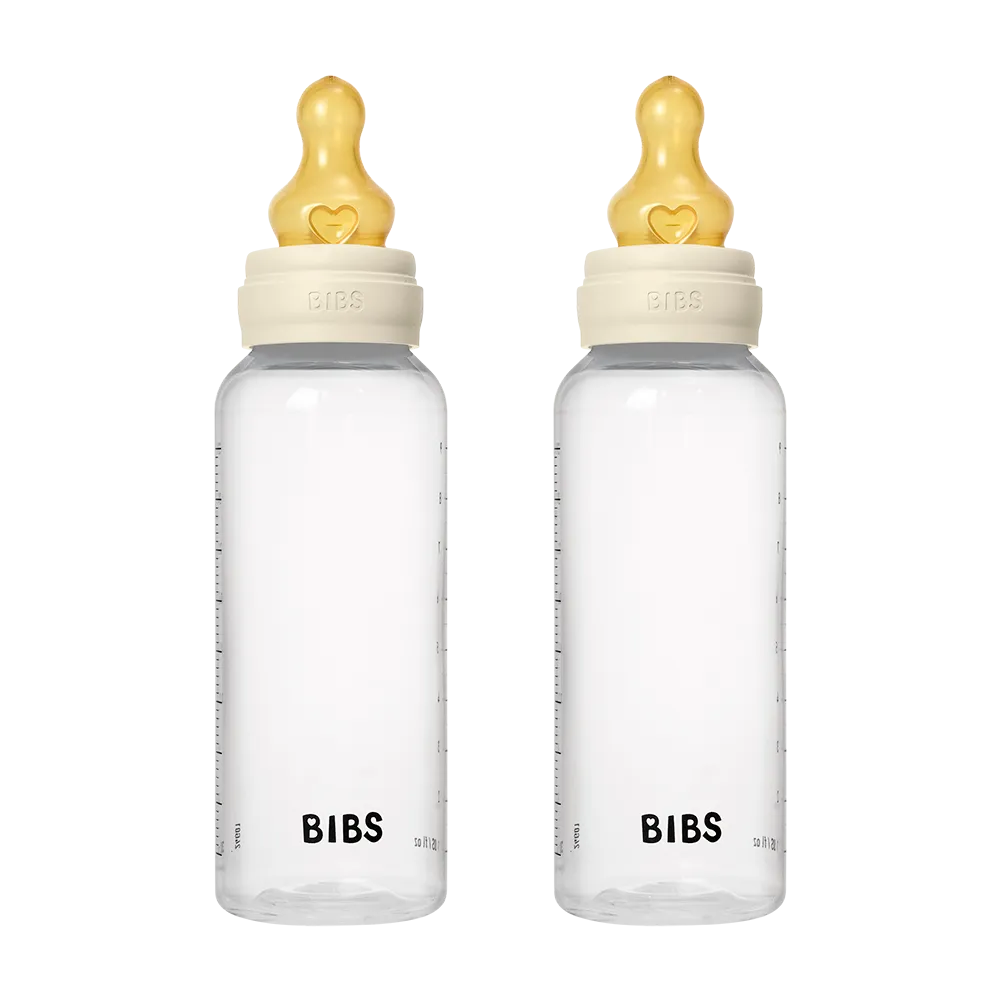 Baby BPA-Free PP Bottle Set 9oz 2 Pack Latex - Ivory