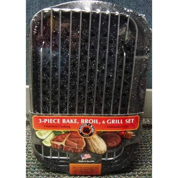 BAKE BROIL & GRILL PAN