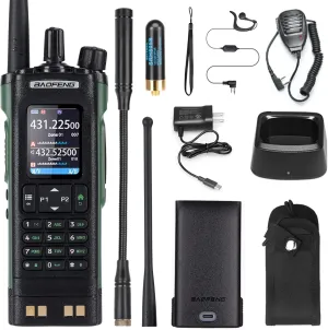 BAOFENG DM-32 DM32 10W Ham 2 Way Radio GPS Matching Writing Frequency Satellite Positioning Type-C DM32(1PC)