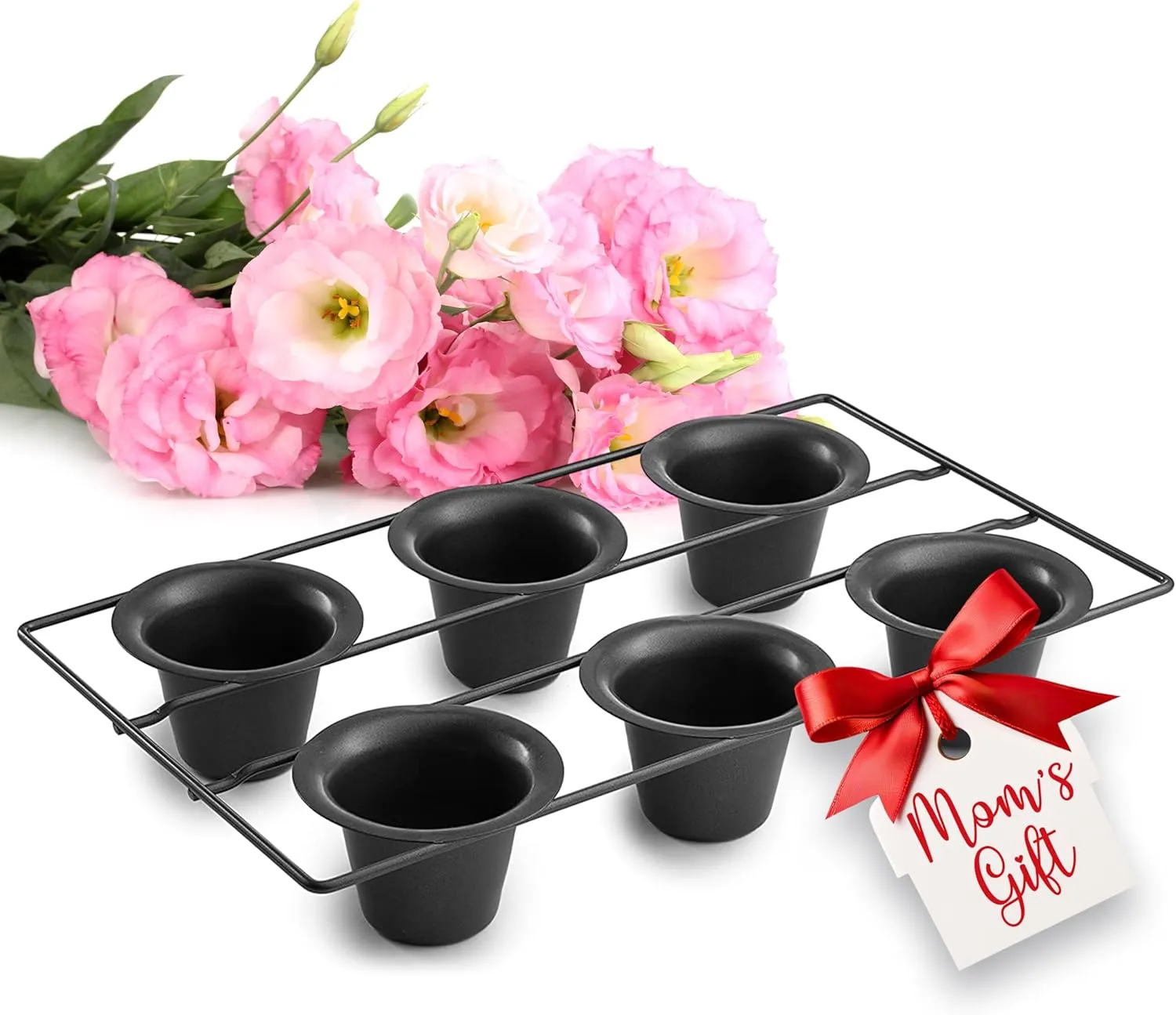 Bellemain Popover Pan for Baking - Extra Deep, Non-Stick, Easy to Clean, Sturdy, Professional Grade Materials