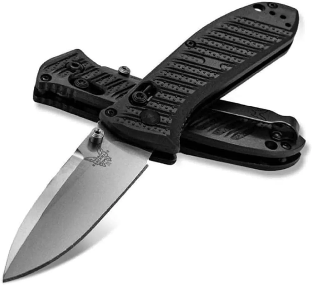 Benchmade - Mini Presidio II 575-1 Tactical Knife with Black CF Elite Handle (575-1)