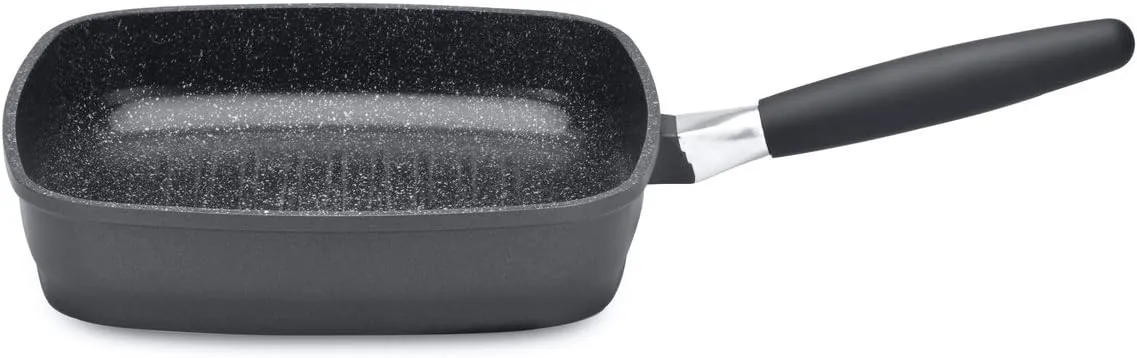 Berghoff Scala 2307212 Grill Pan Non-stick Cast Aluminium, 24 Centimeter