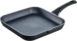 Berndes Balance Induction Enduro Grillpfanne 28x28 Grill pan 28 x 28 cm, Black