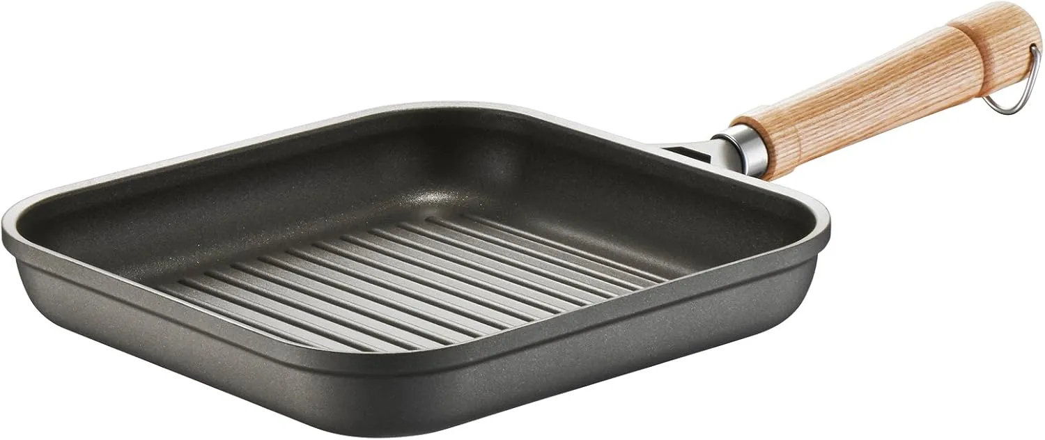 Berndes Bonananza 071242 Induction Grill Pan 24 x 24 cm Aluminium 6 litres Black