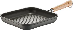 Berndes Bonananza 071242 Induction Grill Pan 24 x 24 cm Aluminium 6 litres Black