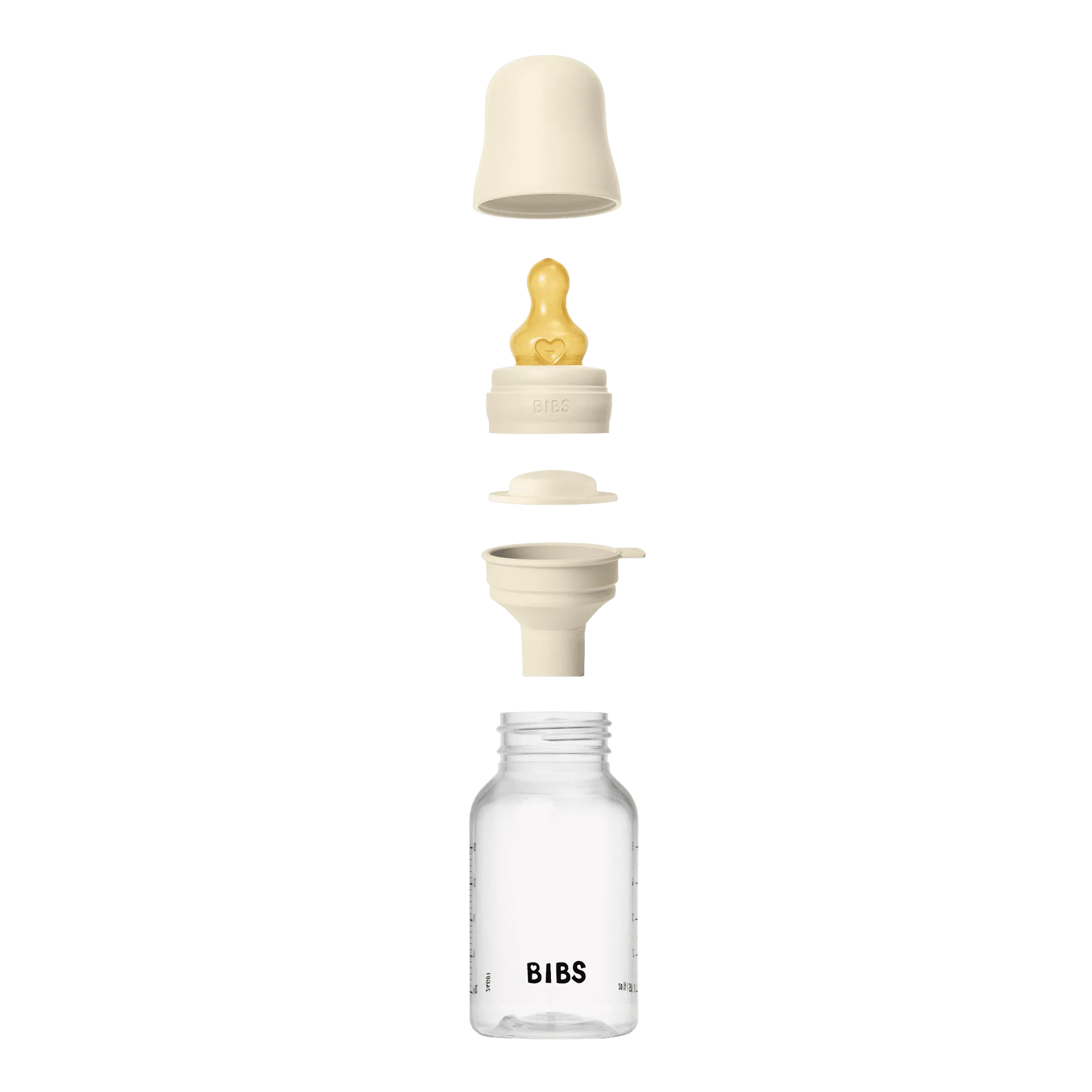 BIBS Baby Bottle Complete Set Latex 150ml - Assorted