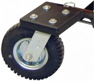 Billy Goat Caster Kit For F902S F1302H - 4 Count Metal Plate Mount 2 Inch Multi-Surface Debris Reduction Casters