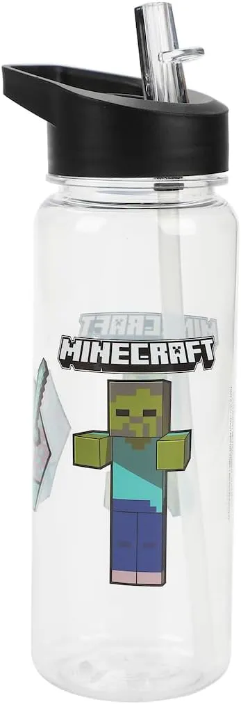 BIOWORLD Minecraft Creeper 5-Piece Backpack Set (Little Big Kid), Green, One Size